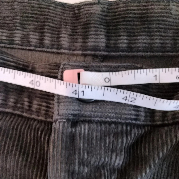 Lands’ End Womens 22W Carbo Brown Corduroy Straight leg Pants - Picture 5 of 10